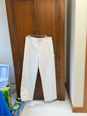 Alexa Chung Madewell wide leg painters pants jeans NEW